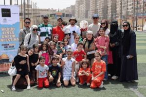 5 Hal Tentang Aksi Sosial Zaskia Adya Mecca Bersama Scarlett Beauty Impact di Palestina