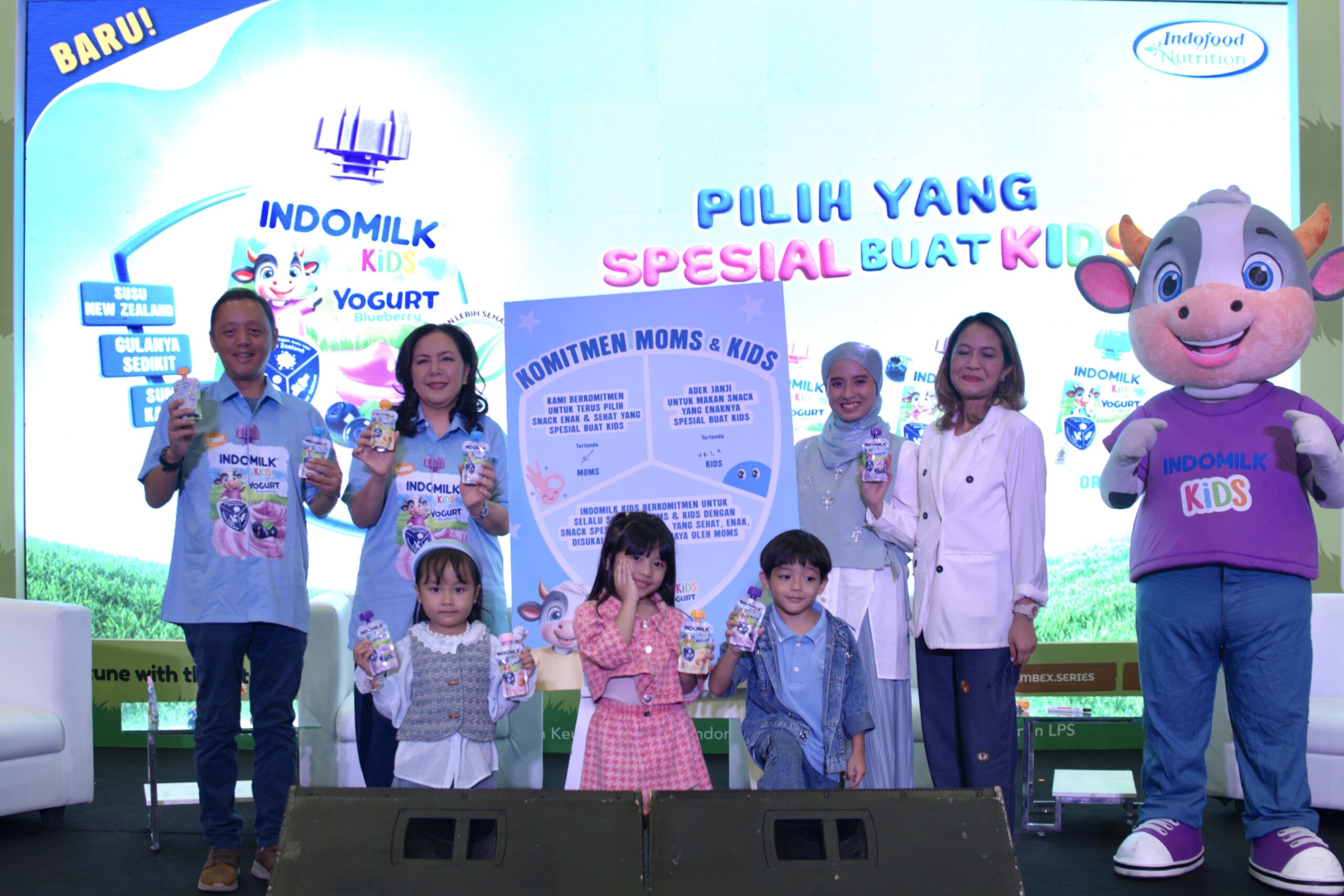 Nikmati Yogurt Pertama Indomilk Kids Diformulasikan Khusus untuk Anak dan Menjadi Pilihan Camilan Sehat