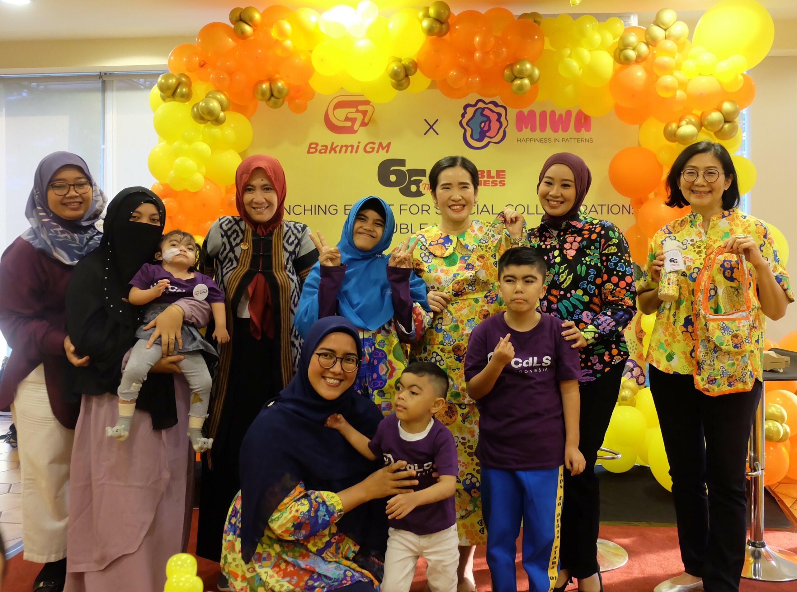 Rayakan HUT ke-66, Bakmi GM X MIIWA Pattern Hadirkan ‘Double Happiness’ Bersama Anak Penyandang CdLS