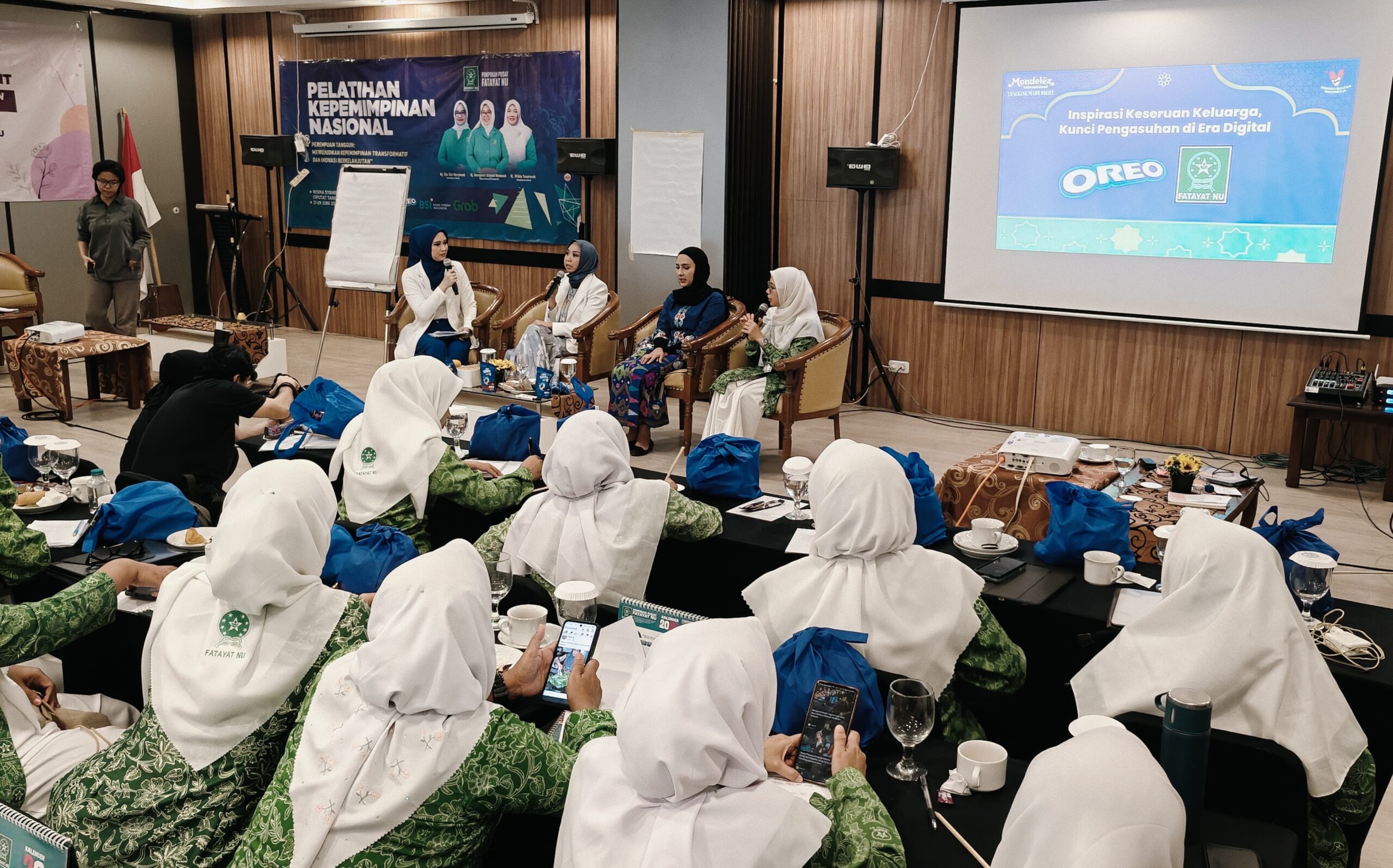 Perkuat Peran Ibu di Era Digital, OREO Bangun Kolaborasi dengan Fatayat NU