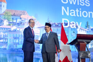 Rayakan Hari Nasional Swiss Tegaskan Kemitraan Jangka Panjang bersama Indonesia