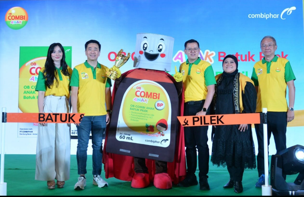 Terus Berinovasi, Combiphar Luncurkan OB Combi Anak Batuk Pilek Bantu Ibu Beri Penanganan Tepat, Sesuai Gejala Anak