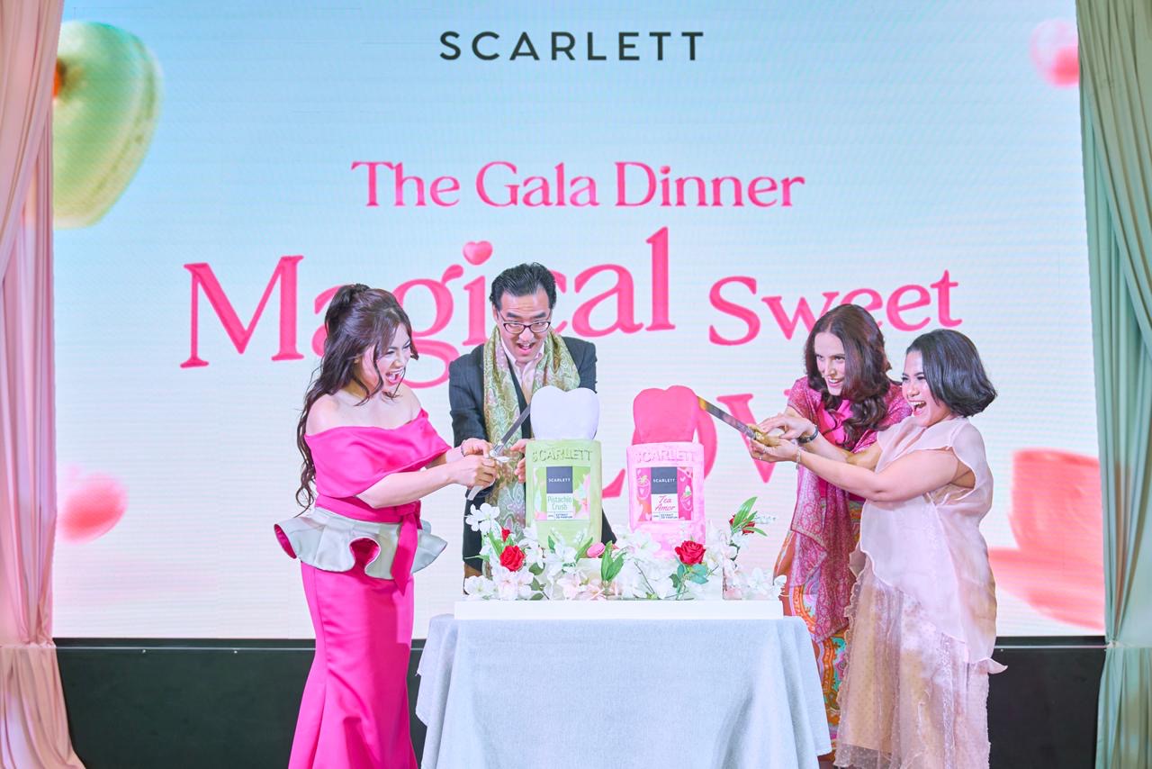 Parfum Pistachio Crush dan Tea Amor, Scarlett Hadirkan Wangi Gourmand Kelas Dunia